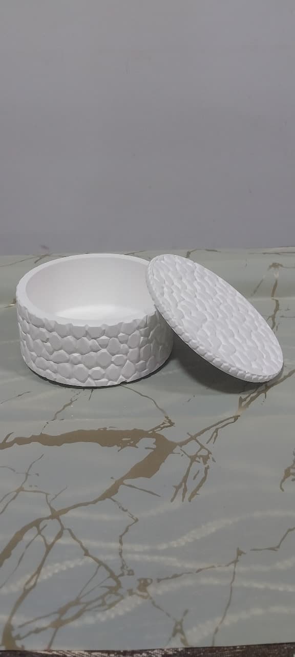 Alhajero de Yeso Color Blanco